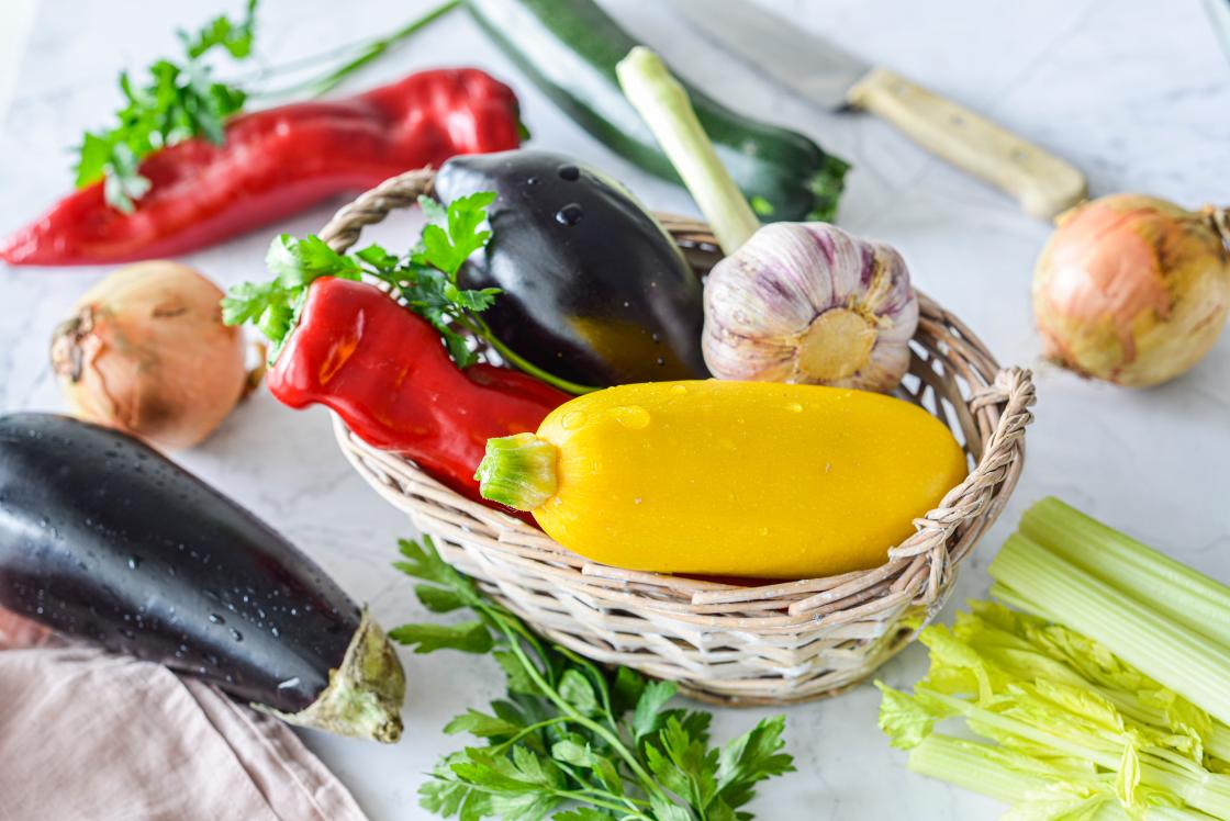 Ratatouille ja lambakarree